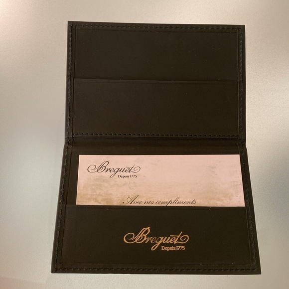 Breguet Other - NEW Auth BREGUET business card holder/Wallet, credit cards holder